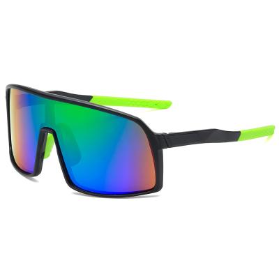 China Fashion sunglasses wholesale big glass lens outdoor sports recycling sunglasses for men 2022 for sale