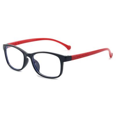 China Optical Frame Square Shaped Plastic Frame Kids Optical Frame Glasses for sale