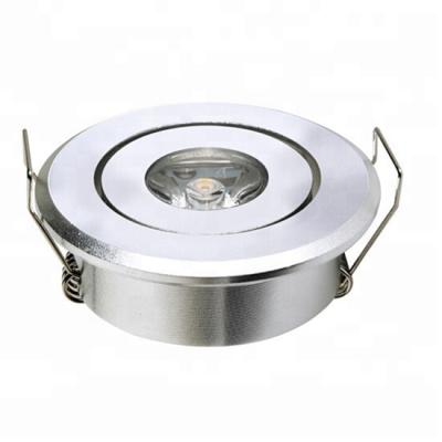 China EUROPEAN 55mm Cut Out LED Eyeball Light Led Cabinet Light LED Downlight 1W for sale