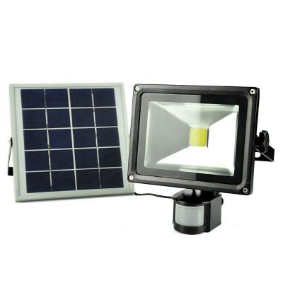 China Outdoor Solar Flood Light 3000k IP65 Motion Sensor Lights Outdoor for sale