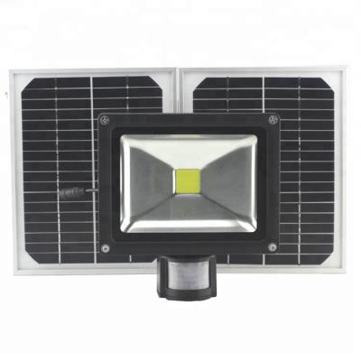 China IP65 Outdoor Solar Waterproof Sensor 3000K 4000K 6000K LED Flood Light for sale