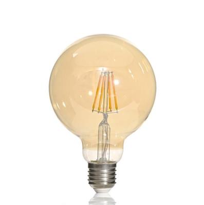 China G95 Durable Glass Bulbs 2300K LED Filament Light Bulbs for sale