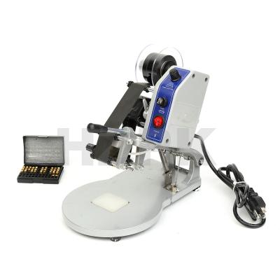 China Date Coding Machine Manual Color Ribbon Due Date Hot Code Printing Machine for sale