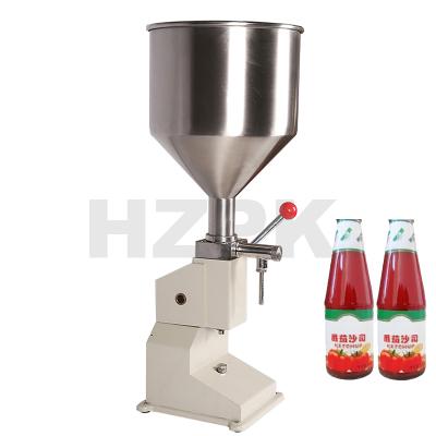 China Manual Paste Filler A03 Machine Manual Pressure Paste Filling Machine/Beverage Ex-factory Price Paste Filling Machines And Material Beverage Food Paper for sale