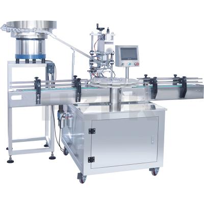 China Food china automatic ropp eau de parfum pet plastic glass bottle can crown cap capping sealing machine for sale