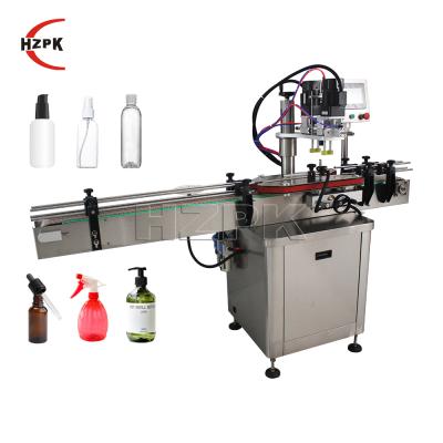 China HZPK Small Price Automatic Food Plastic Bottle Machine Pet Bottle Capper Capping Machine for sale