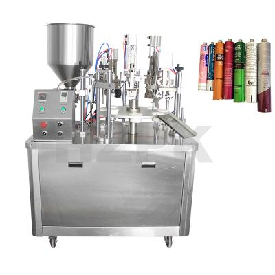 China Semi-automatic food tube filling and sealing machine for metal tube for sale