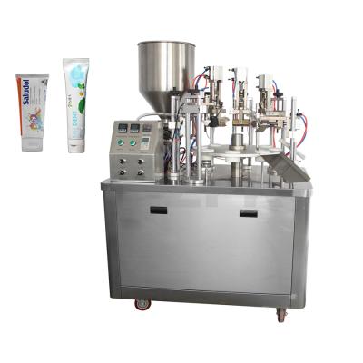 China HZPK semi-automatic food plastic tube filling and sealing machine for cosmetics, medicines, daily necessities for sale