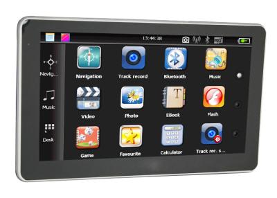 China Portable Bluetooth GPS Vehicle Hd Digital Video Recorder MTK CPU 800Mhz AV-IN for sale