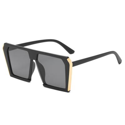 China Fashion sunglasses cuttlefish square frame sunglasses small drop sun visor metal bulk sunglasses wholesale flat surface sunglasses for sale