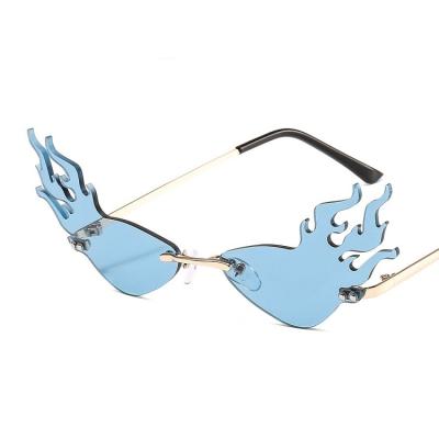 China Latest fashion sunglasses unique fashion sunglasses flame sunglasses fall sunglasses 2021 for sale