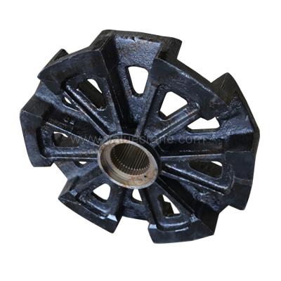 China Heavy Equipment Crawler Crane SCC500 50T Heavy Duty Wheel Drive Crown For SANY for sale