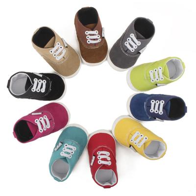 China Manufacturer Infants Toddler Colorful Soft Breathable Prewalker Walking Baby Shoes Fancy Newborn Wholesale Flat Sports for sale