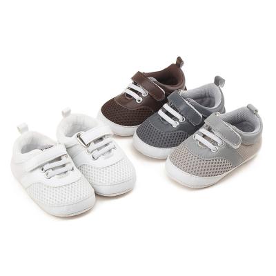 China Wholesale New Baby Net Newborn Toddlers Flat Shoes Non-slip Soft Unique Shoes For Baby for sale