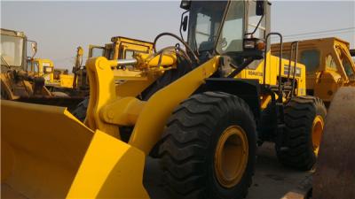 China secondhand wheel loader komatsu, used Komatsu loading machine, WA380 wheel loader supplier for sale