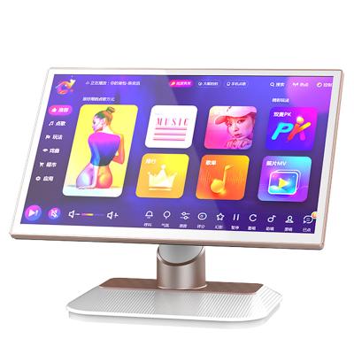 China Full metal capacitive premium housing led touch screen desktop monitor with wifi for karaoke / KTV display karaoke for sale