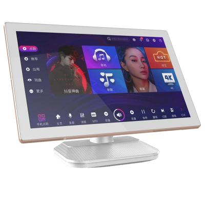 China 22 Inch Capacitive Self Service Food Kiosk Touch Screen Tablet Karaoke Speaker Control Touch Screen for sale