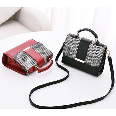 China Latest high quality new style purses and handbags striped design luxury cross - body shoulder handbags for women fashion for sale