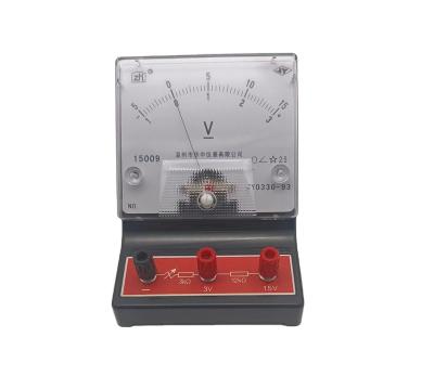 China School Physics Equipment Experiment Instrument DC Voltmeter Educational Used Teaching Sanlei 15009 Sanlei 15009 for sale