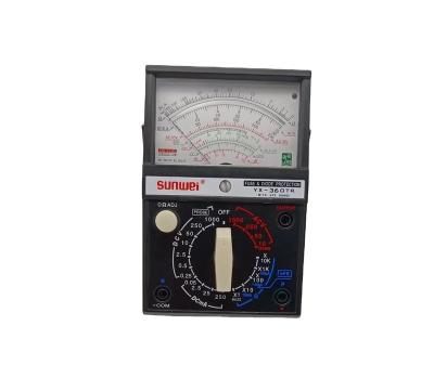 China Professional Black Color Box Packing Sunwei 360TR Universal Analog Multimeter Sunwei 360TR for sale