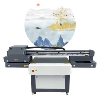 China Advertising Ntek Digital 3D Printing Machine Price 9060 Indoor Outdoor Lenticular Flatbed Printer for sale