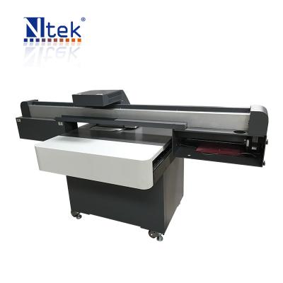 China Indoor Outdoor Manufacturer 60 * 90 cm 6090 Double XP600 Printhead UV Flatbed Printer Advertising Price From Ntek China for sale