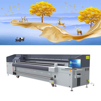 China Building Material Shop Ntek 3D Digital Printer Large Poster Printing Machine Multicolor Outdoor UV Hybrid Roll To Roll Printer for sale