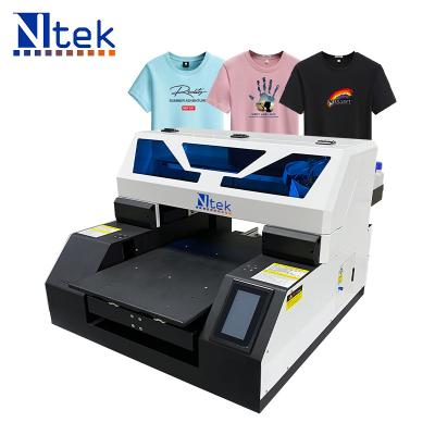 China Building Material Shops NTEK A3 UV Flatbed Printer T-shirt Printing Machine For Sale for sale