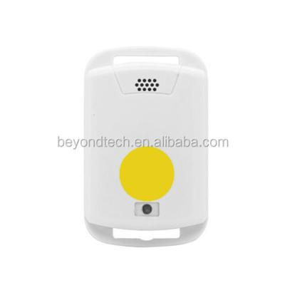 China Rechargeable GSM Children Safety SOS Wristband Alarms Elderly Care Products Hands Free Call Alarm for sale