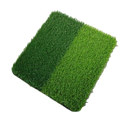 China Unfilled Outdoor Artificial Grass Landscape Mat Football Turf zu verkaufen