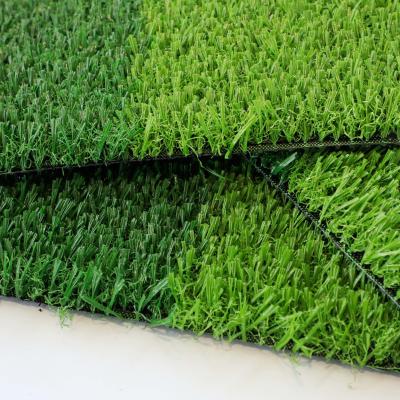 China Garden Outdoor Artificial Grass Unfilled Football Sports Flooring Turf 20mm zu verkaufen