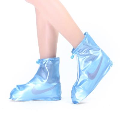 China Lightweight Silicone Waterproof Rainproof Shoeectors Shoe Covers Thick Wear Resistant Shoe Covers for sale