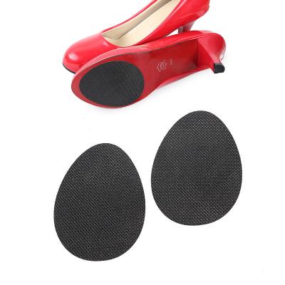 China Unique Shoe Heel Stickers Non-slip Self-adhesive Rubber Shoe Protector Sole Protector for sale