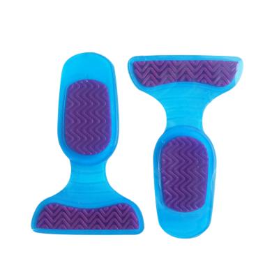 China Protect Feet From Abrasion T-Shape Foot Heel Protector Cushion Non Slip Silicone Gel Pads for sale