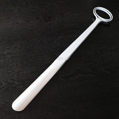 China High Density Plastic Portable Shoe Care Shoe Horn Extra Long Handled Shoehorn for sale