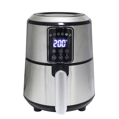 China XJ-32830 2.8L Stainless Steel Digital Air Deep Fryer Healthy Custom Oil Free Custom Pot Home Air Fryer for sale