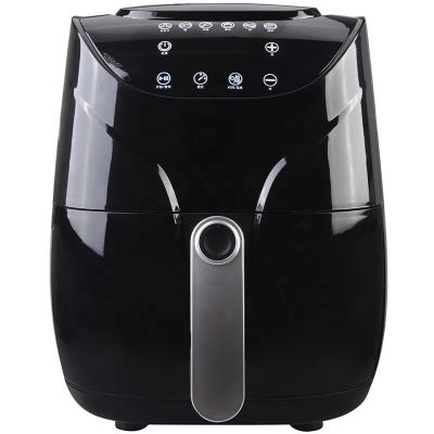 China Basket Handle is Foldable 32806B Digital Control with LCD Display 3.8L Oil Free Electric Deep Fryer for sale