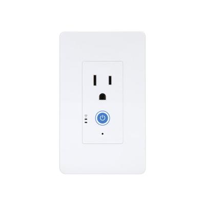 China PC V0 Sonoff IW100 USA WiFi Smart Power Monitoring Switch Wall Outlet Socket for sale