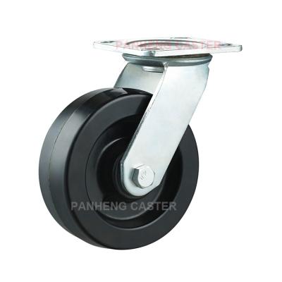 China PIVOT 100mm 125mm 150mm High Temperature Heavy Duty 200mm Phenolic Caster Wheel for sale