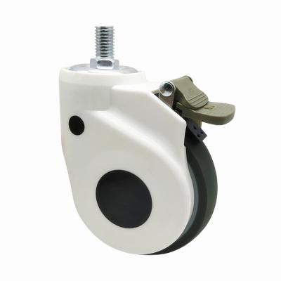 China Medical Industry Medical Bed Caster Wheels , Medical Caster Wheel For Hospital Furniture for sale