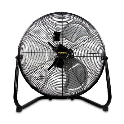 China High Wind Speed ​​20 Inch Metal Cooling Air Household Floor Fan For Home, Commercial, Residential, And Greenhouse Use for sale