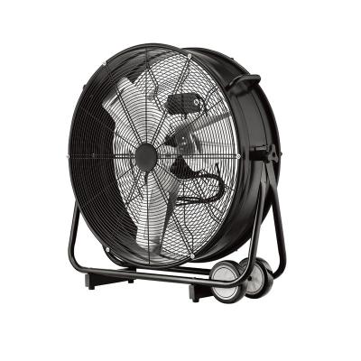 China Garage Heavy Duty 24 Inch Speed ​​Tilt Metal Drum Fan Commercial, Industrial Use 3 Speed ​​With ETL/CE Certificate for sale