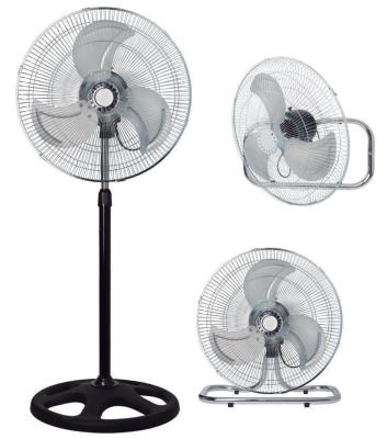 China High Efficiency 18 Inch Oscillating Pedestal Fan Electric Fan Heavy Duty Industrial Height Adjustable Cooling Ventilation Fan for sale