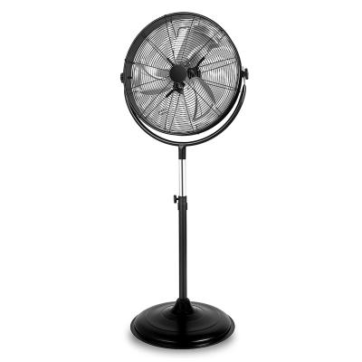 China High Efficiency 20inch 3 Speed ​​Swing Pedestal Fan Floor Drum Fan Heavy Duty Round Base Copper Motor ETL Listed for sale