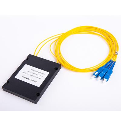 China ABS Box Shaped Splitter 1*4 1*8 1*16 1*32 1*64 Module FTTH 1*2 Ways PLC Splitter ABS PLC Splitter for sale