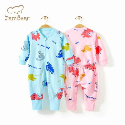 China JamBear Lovely Baby Football Romper Baby Clothing Infant Organic Rompers 100% Cotton Infant Gots Romper for sale