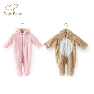 China Handsome JamBear Baby Rompers Baby Sleepwear Pajamas Baby Boy Winter Climbing Rompers for sale