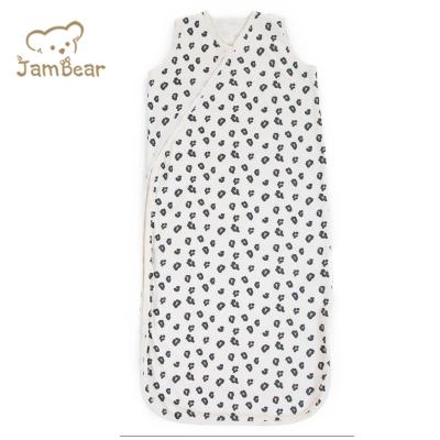 China JamBear 100% Cotton Antibacterial Organic Baby Sleeping Bags Sleep Bag Baby Wearable Blanket GOTS Certified Sleeping Bag for sale