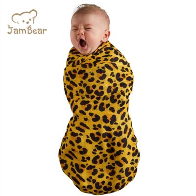 China JamBear Newborn Infant Baby Wrap Fiber Bamboo Gauze Eco-Friendly PORTABLE Organic Cotton Cotton Wrap Covering for sale