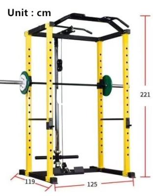 China Home Squatting Professional Gym Training Strength Fitness Rack Adjustable Barbell Stand for sale